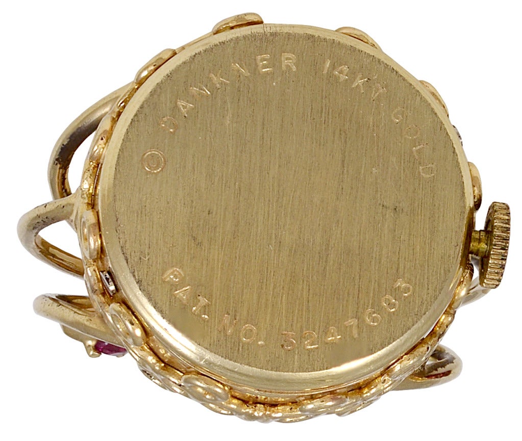 This is a most unusual 14K gold 