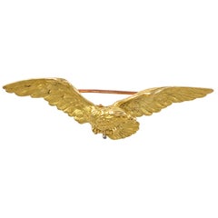 Antique Eagle Brooch