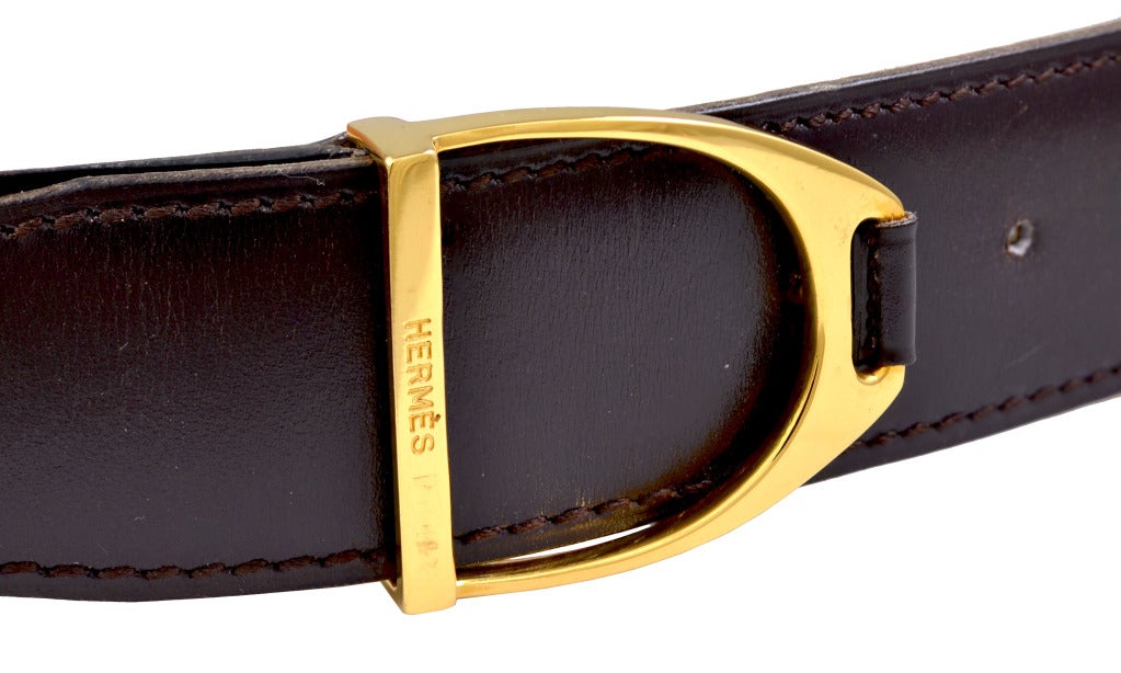 Hermes Paris Men&#39;s Belt For Sale at 1stdibs