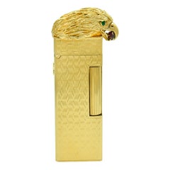 Vintage DUNHILL Gold Cigarette Lighter