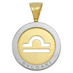 BULGARI Libra Large Pendant/ Charm