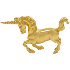 TIFFANY & CO. Unicorn Brooch