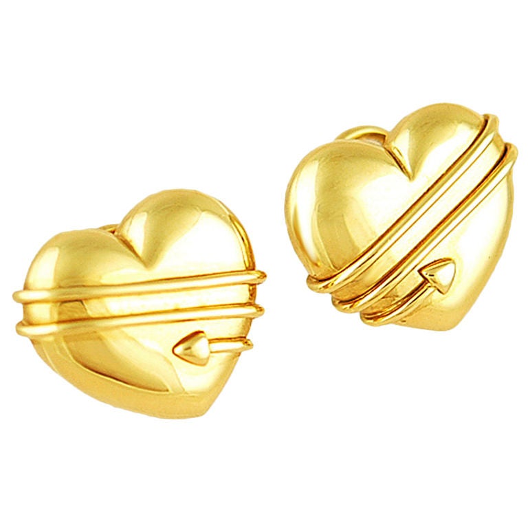 Tiffany Heart Earrings