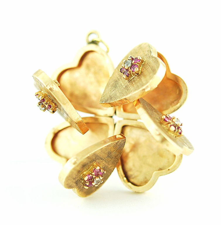 4 Picture Heart Shape Locket