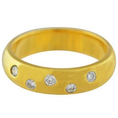 Large 18K and Diamond Ring Large 18K and Diamond Ring