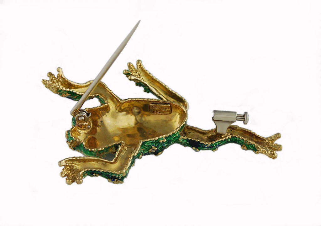 Women's Prince of a Frog Brooch