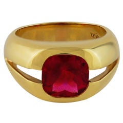 Tiffany 18K Tourmaline Ring