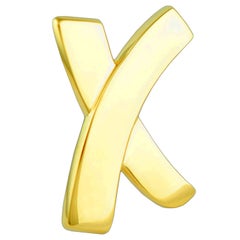 paloma picasso signature Tiffany
Co. Paloma Picasso Large Gold Signature X Pin