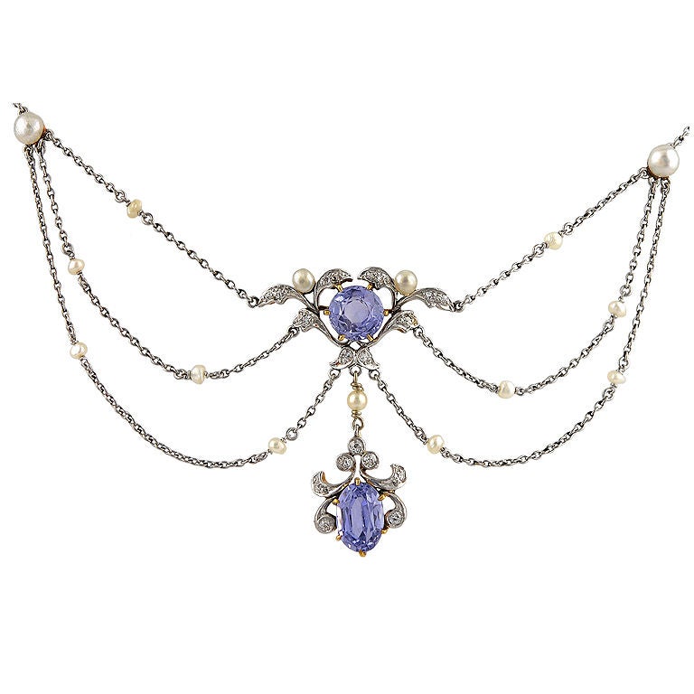 Very Fine and Feminine Edwardian Necklace