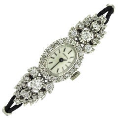 Croton Diamond Art Deco Watch