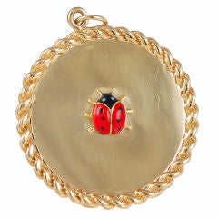 CARTIER Good Luck Ladybug charm/pendant