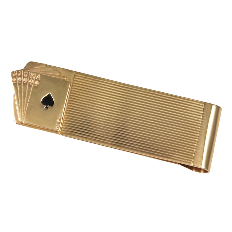 Straight Flush Money Clip