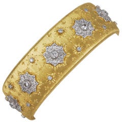 MARIO BUCCELLATI  Snowflake Diamond Cuff