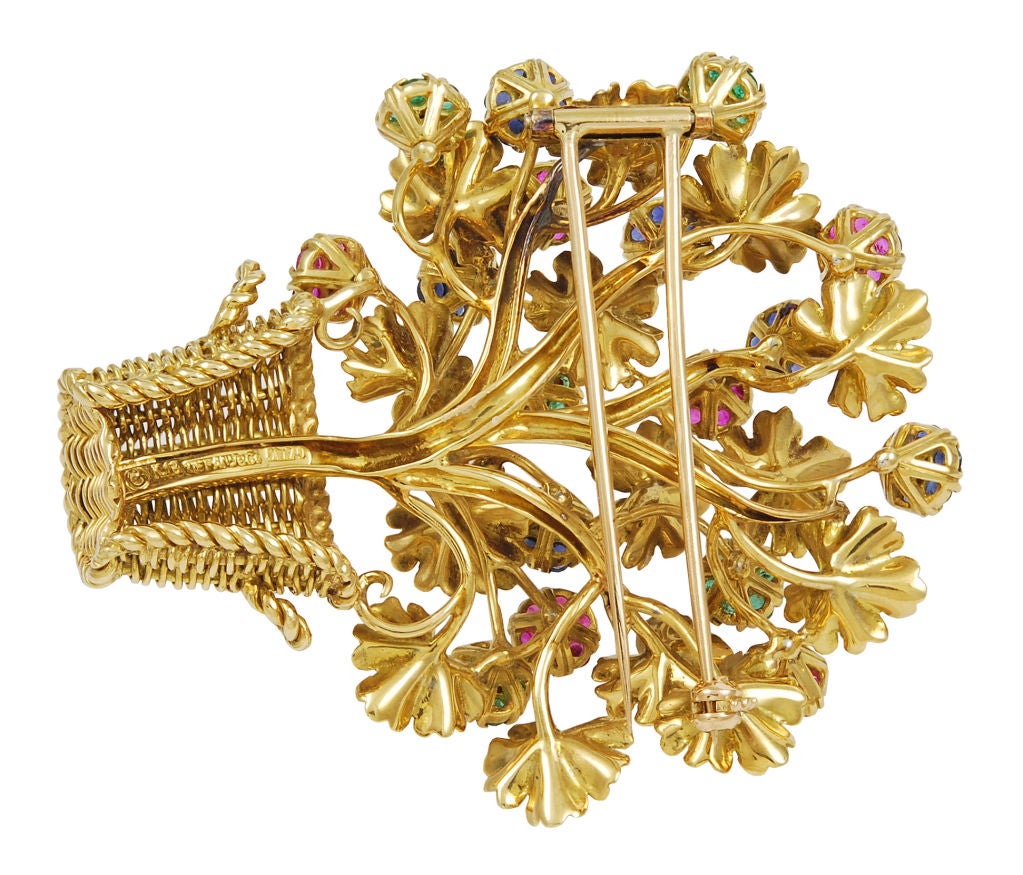 TIFFANY En Tremblant Jeweled Clip