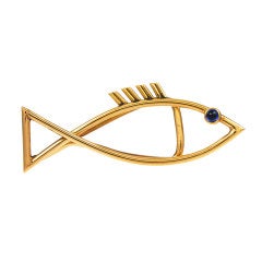 CARTIER Figural Fish Money Clip