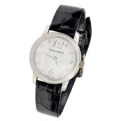 TIFFANY & Co Watch Mother-of-Pearl Diamond Watch