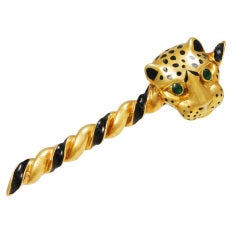 WEBB Leopard Tie Bar