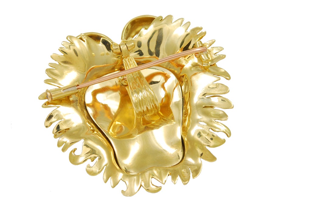 Bold and Beautiful  Lion Pin/ Pendant