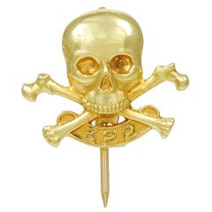 TIFFANY&CO Skull & Cross Bones 322 Pin