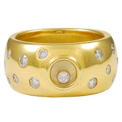 Vintage CHOPARD Happy Diamond Ring