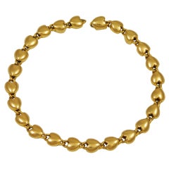 Cartier Gold Locked Heart Bracelet