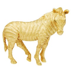TIFFANY & CO Zebra Brooch 1