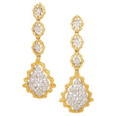 MARIO BUCCELLATI Diamond Drop Earrings