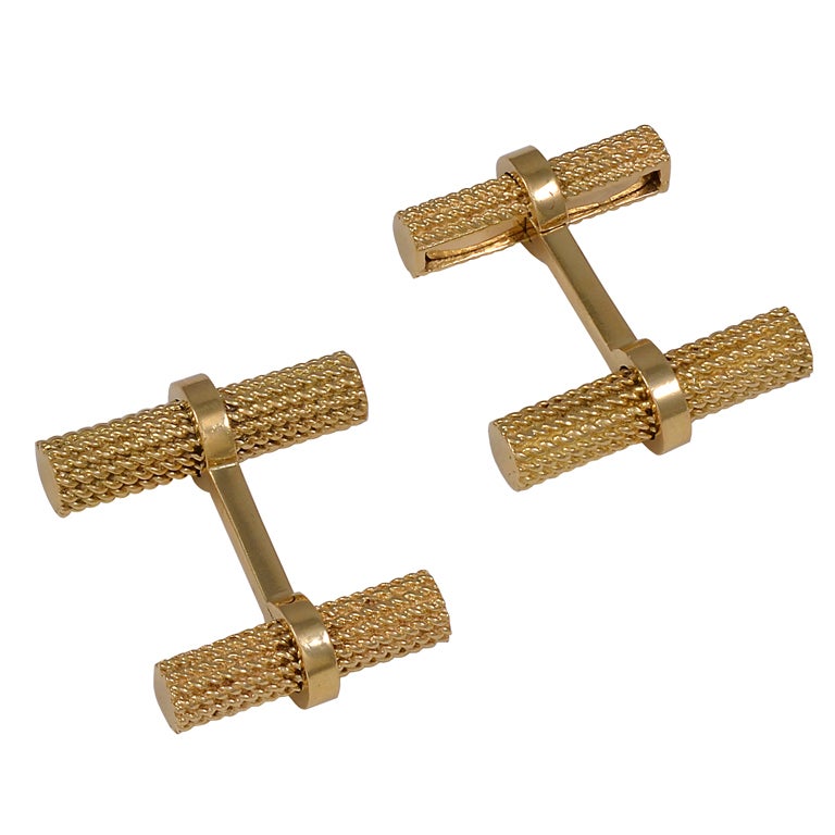 TIFFANY&CO Double-Sided Cufflinks For Sale