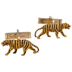 Tiger Cuff Gold Links
