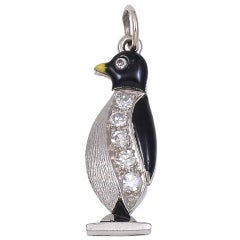 Adorable Tuxedo Penguin Charm