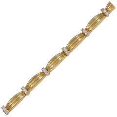 TIFFANY & CO Diamond Link Bracelet 12