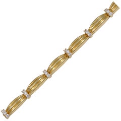 TIFFANY & CO Diamond Link Bracelet