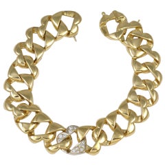 TIFFANY & CO Diamond Heart Bracelet