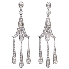 Tiffany Legacy Diamond Chandelier Earrings