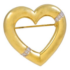 TIFFANY & CO PALOMA PICASSO Heart Brooch 11