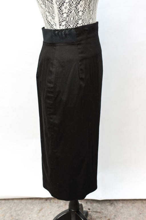 Pantalon Noir Décontracté Charles Chang-Lima Taille 8 - Excellent état, Style Minimaliste Tendance