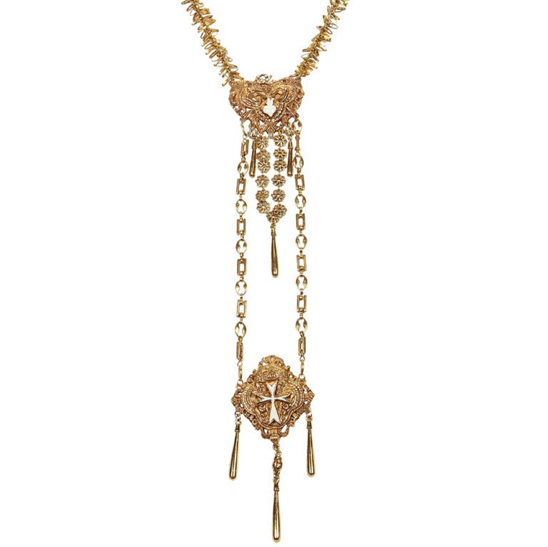 Christian Lacroix Necklace at 1stDibs