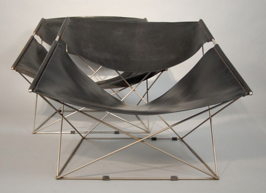 Pair of Pierre Paulin Chairs