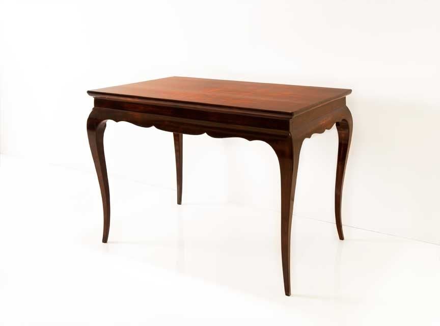 Fine Lacquered Table by Maison Jansen 1