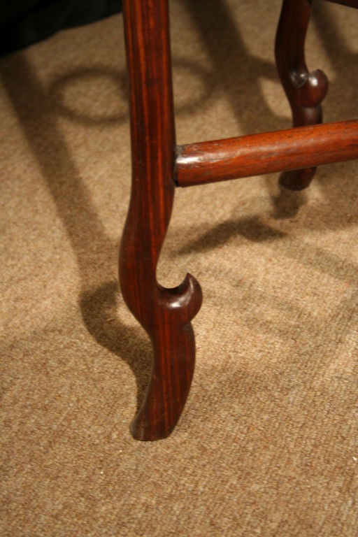 Qing Dynasty Chinese Huanghuali Two-Tier Occasional Table. 19th Century 2