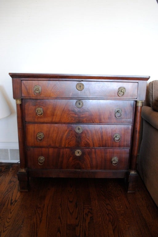 Empire chest of drawers