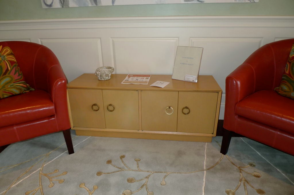 American Pair of Small Low Credenzas by T. H. Robsjohn-Gibbings