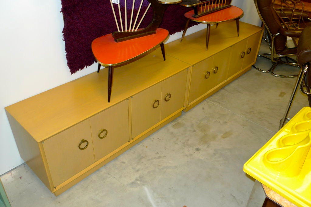 Pair of Small Low Credenzas by T. H. Robsjohn-Gibbings 3