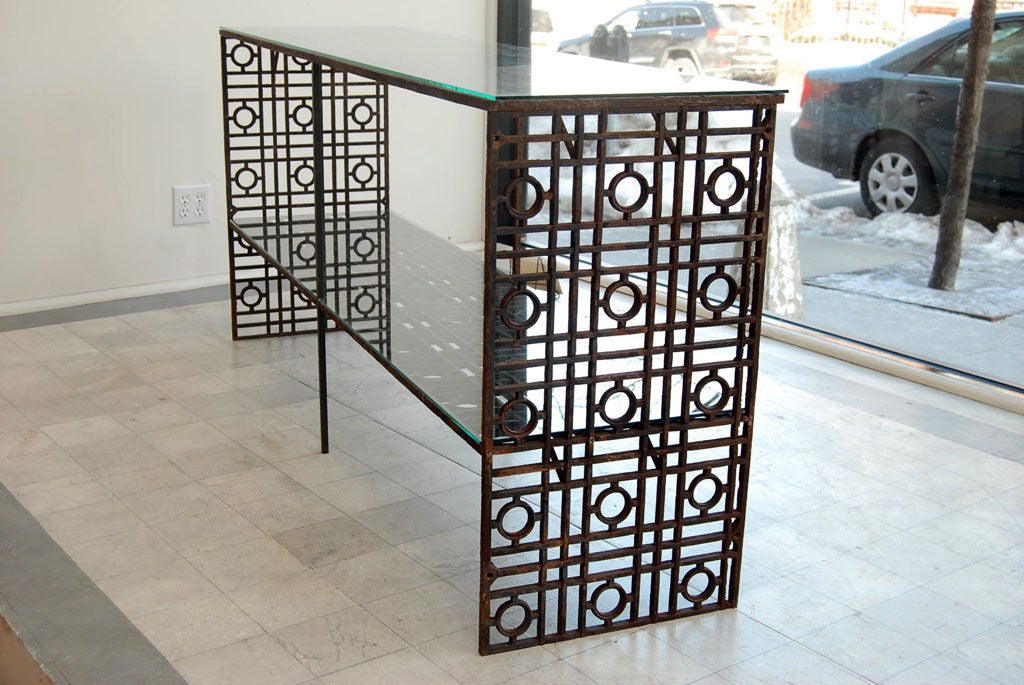 Cast Iron Console
