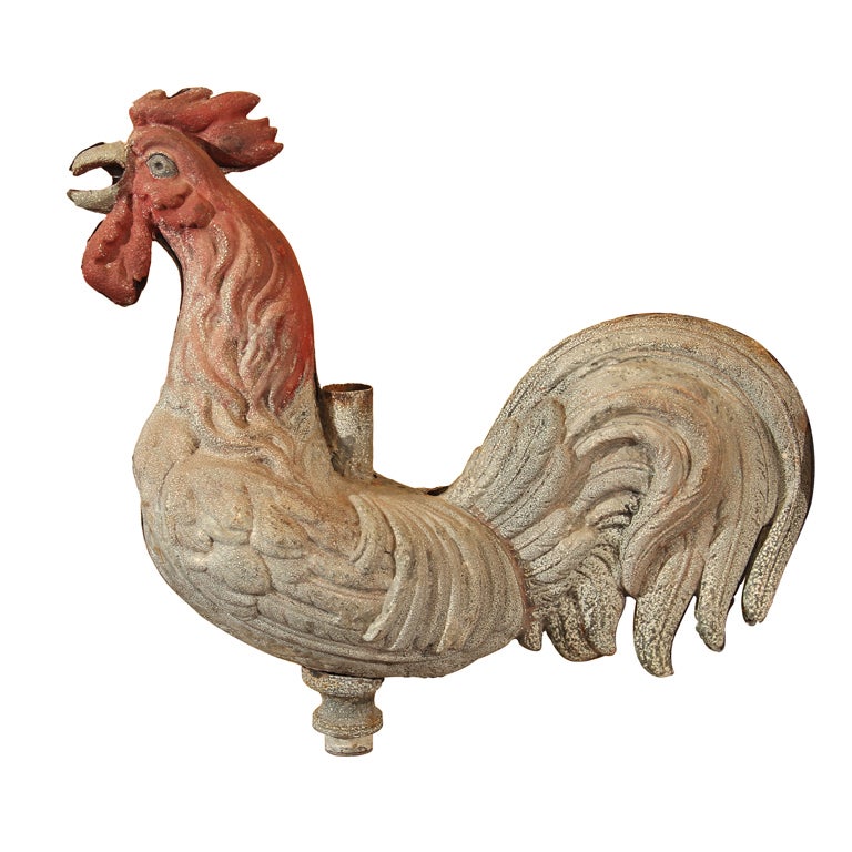 French Rooster Weathervane For Sale