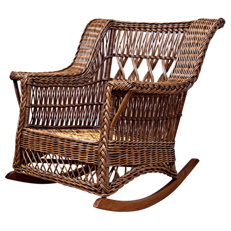 Heywood Wakefield Wicker Rocker