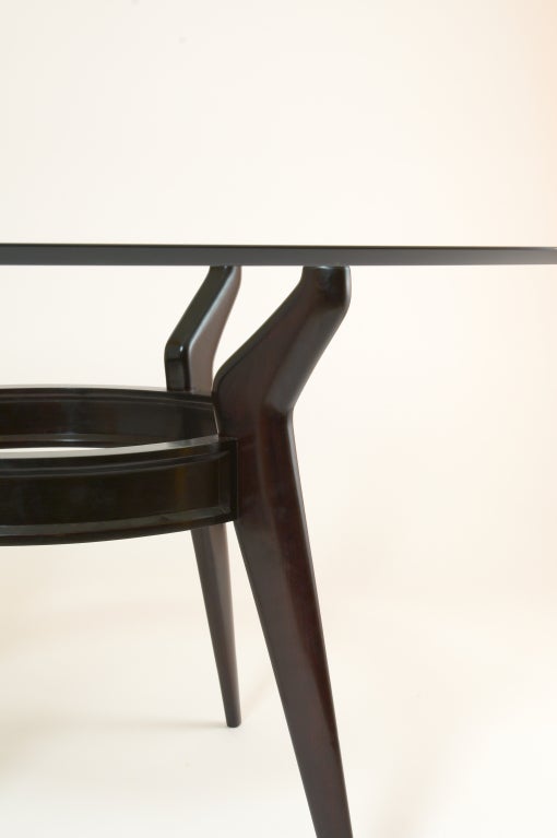 Mid-Century Modern Dining Table in the Style of Ico Parisi, 1950s