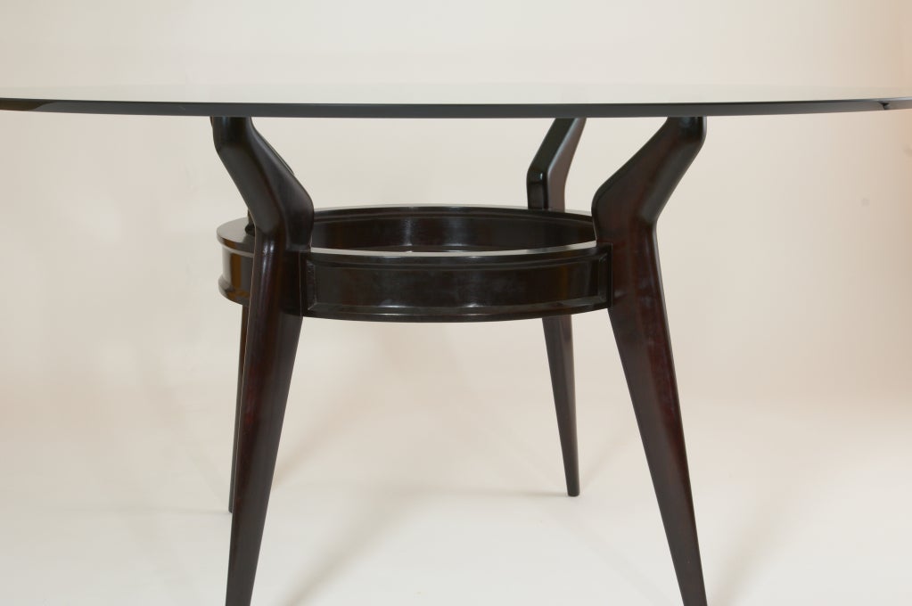 Italian Dining Table in the Style of Ico Parisi, 1950s