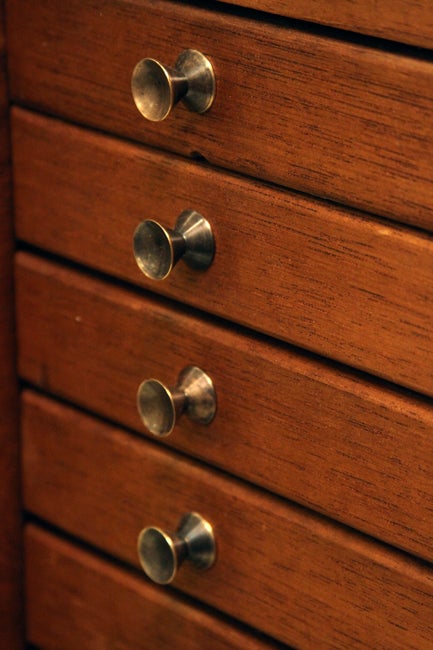 Bronze Sergio Rodrigues Chest of Drawers