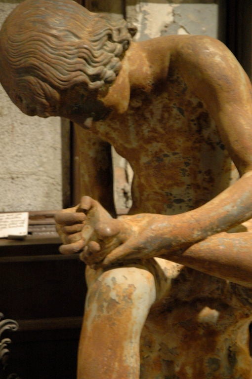 Figura Spinario Val D'Osne in vendita 4